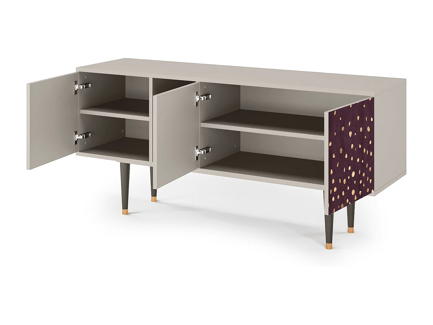 Mueble de TV - 150х69х41 cm - T5 - Glowworms, Arena