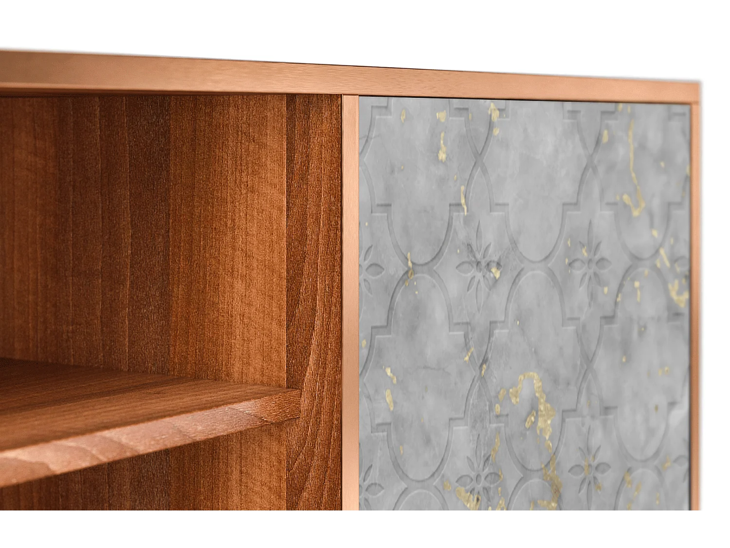 TV-meubel - 170х69х48 cm - T2 - Mariana Trench, Walnoot