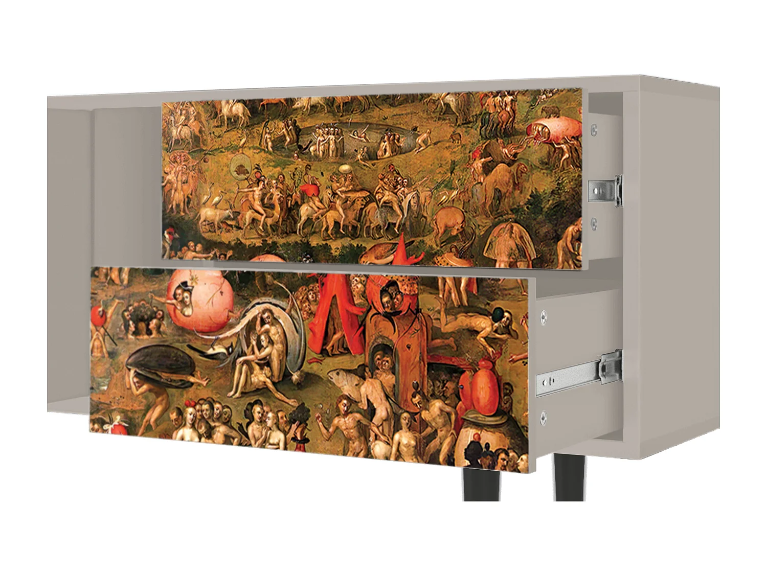 Meuble TV - 170х69х48 cm - T1 - Garden of Delights , Sable