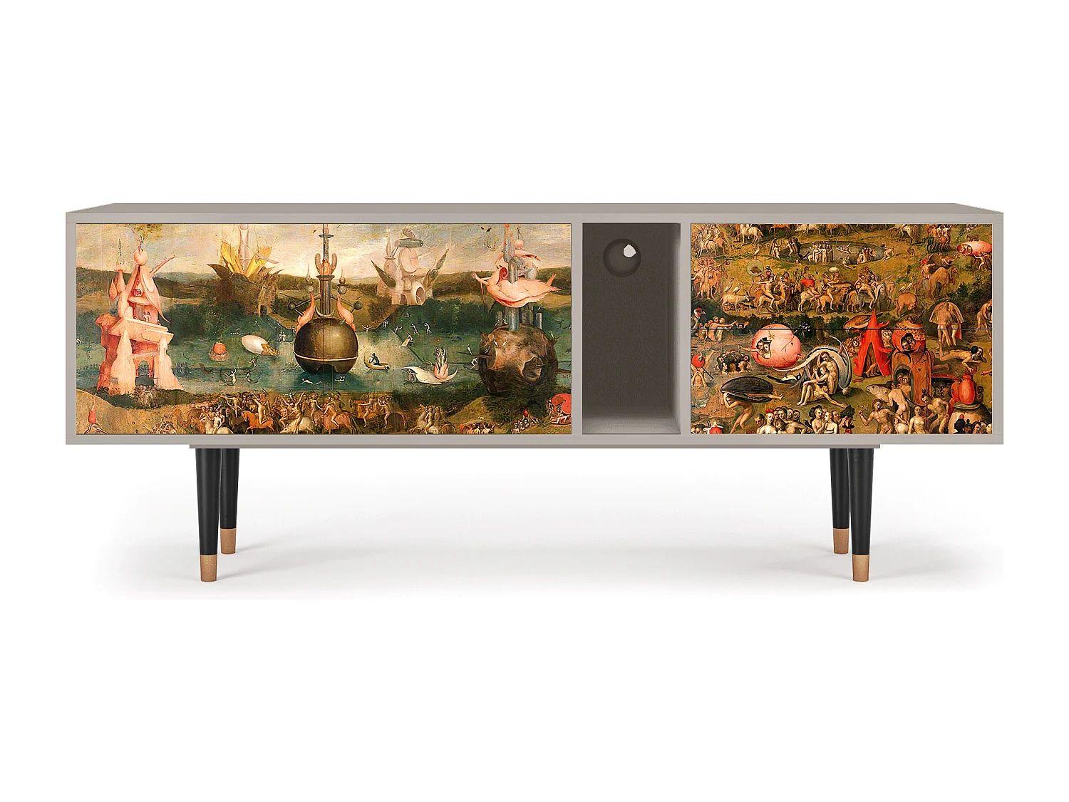 Meuble TV - 170х69х48 cm - T1 - Garden of Delights , Sable