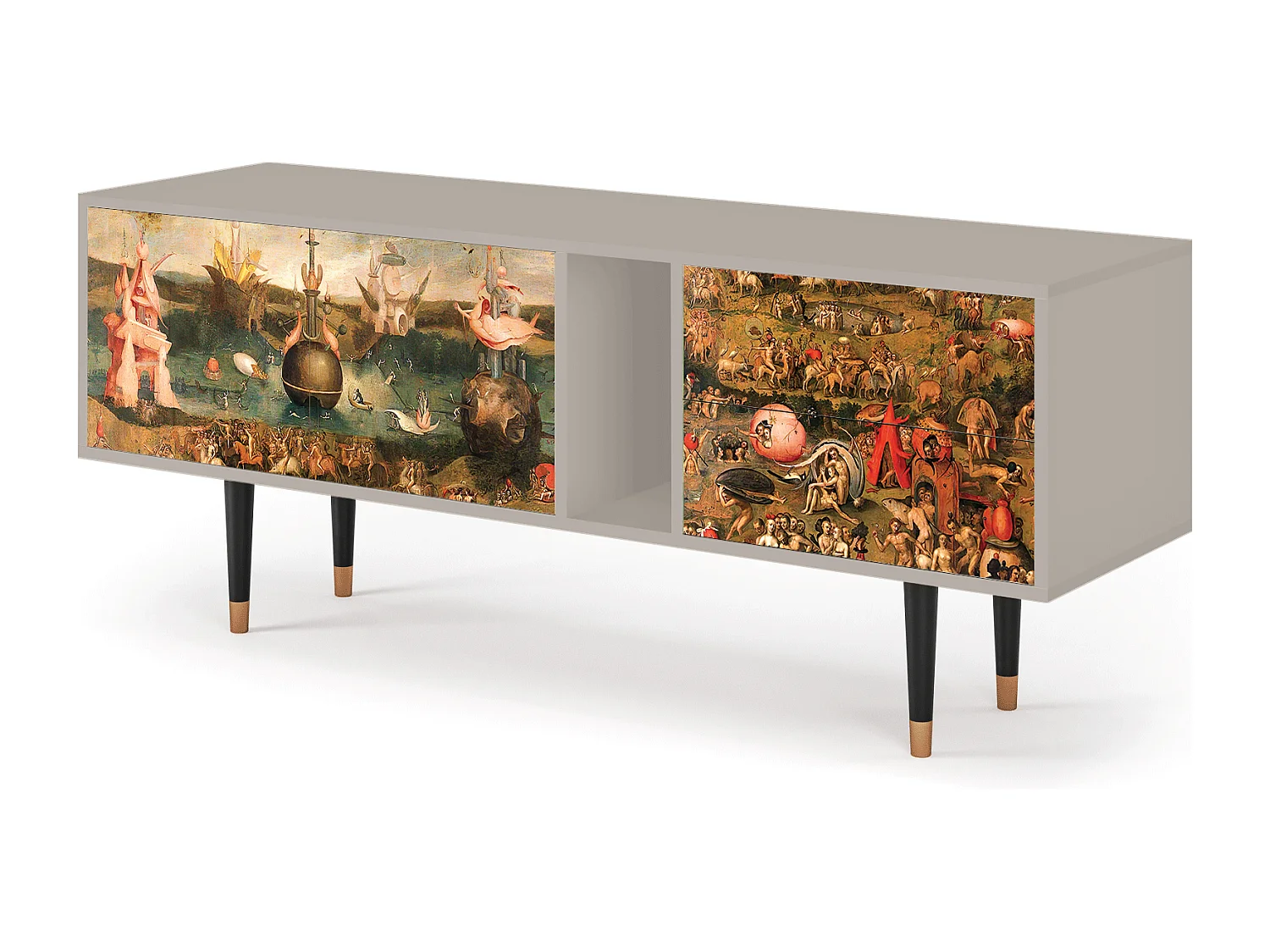 Meuble TV - 170х69х48 cm - T1 - Garden of Delights , Sable