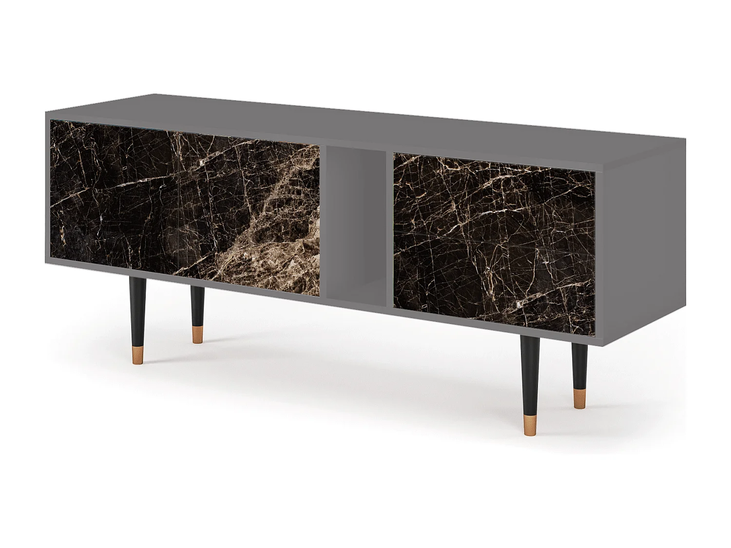 TV-meubel - 170х69х48 cm - T1 - Night Abyss, Grijs