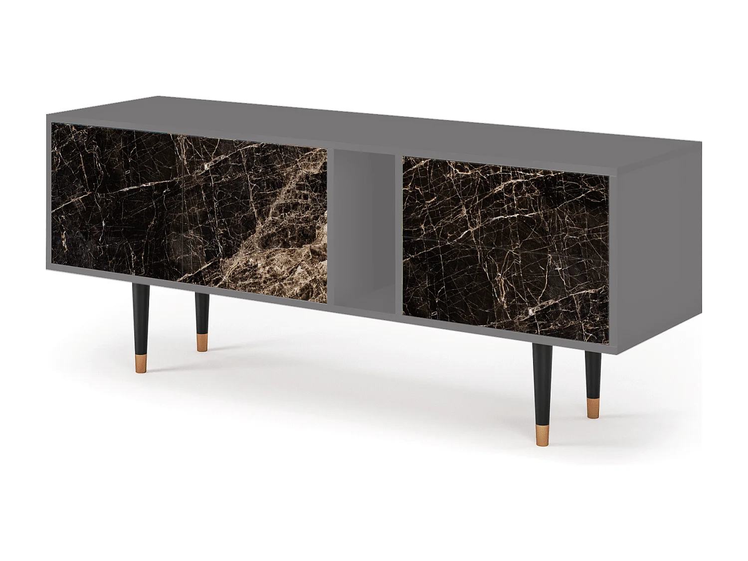 TV-meubel - 170х69х48 cm - T1 - Night Abyss, Grijs