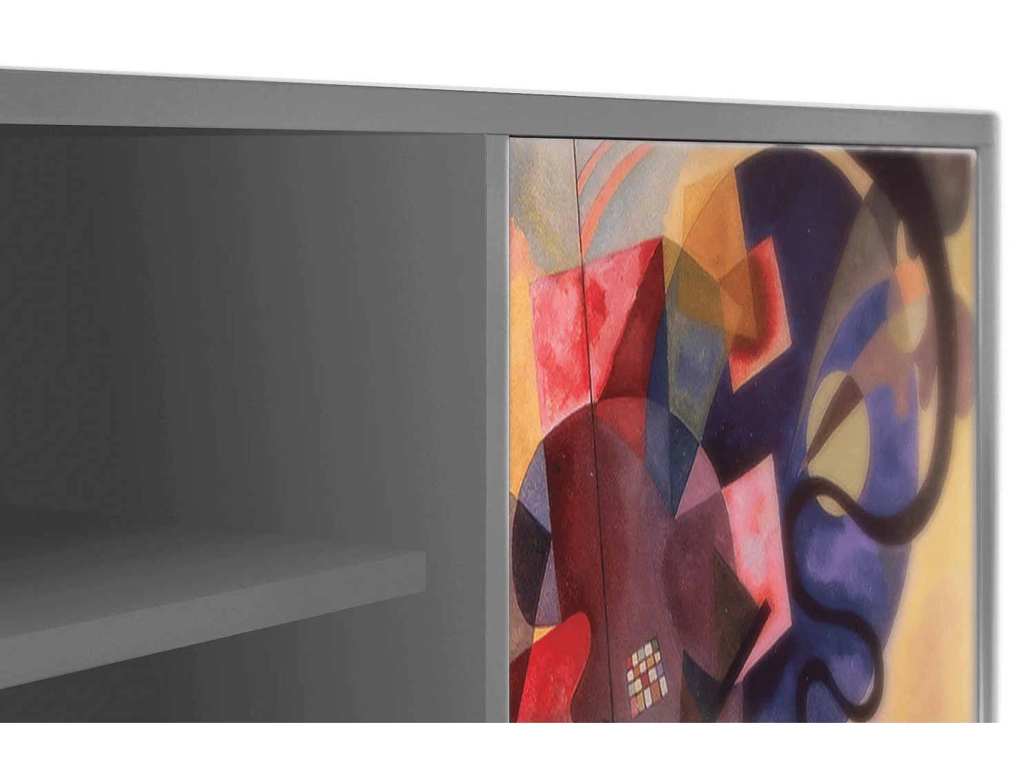 Mueble de TV - 170х69х48 cm - T2 - Modern Art, Gris