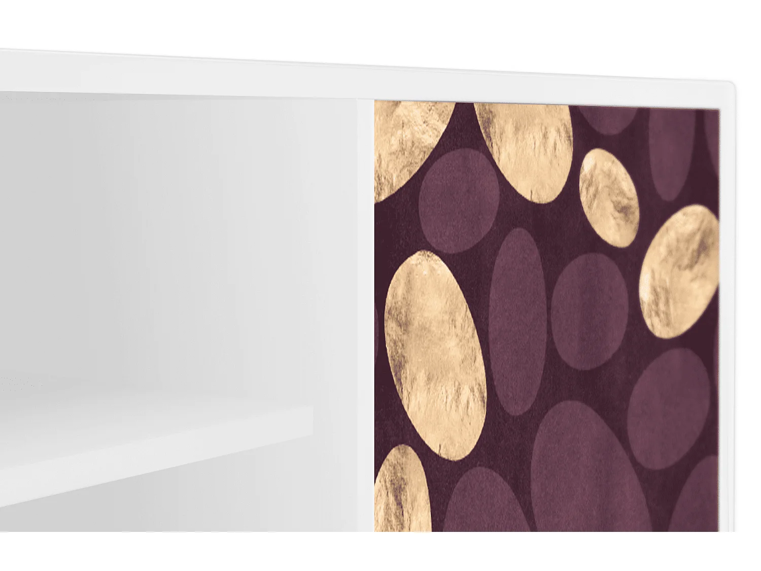 Meuble TV - 170х69х48 cm - T2 - Fine Wine, Blanc