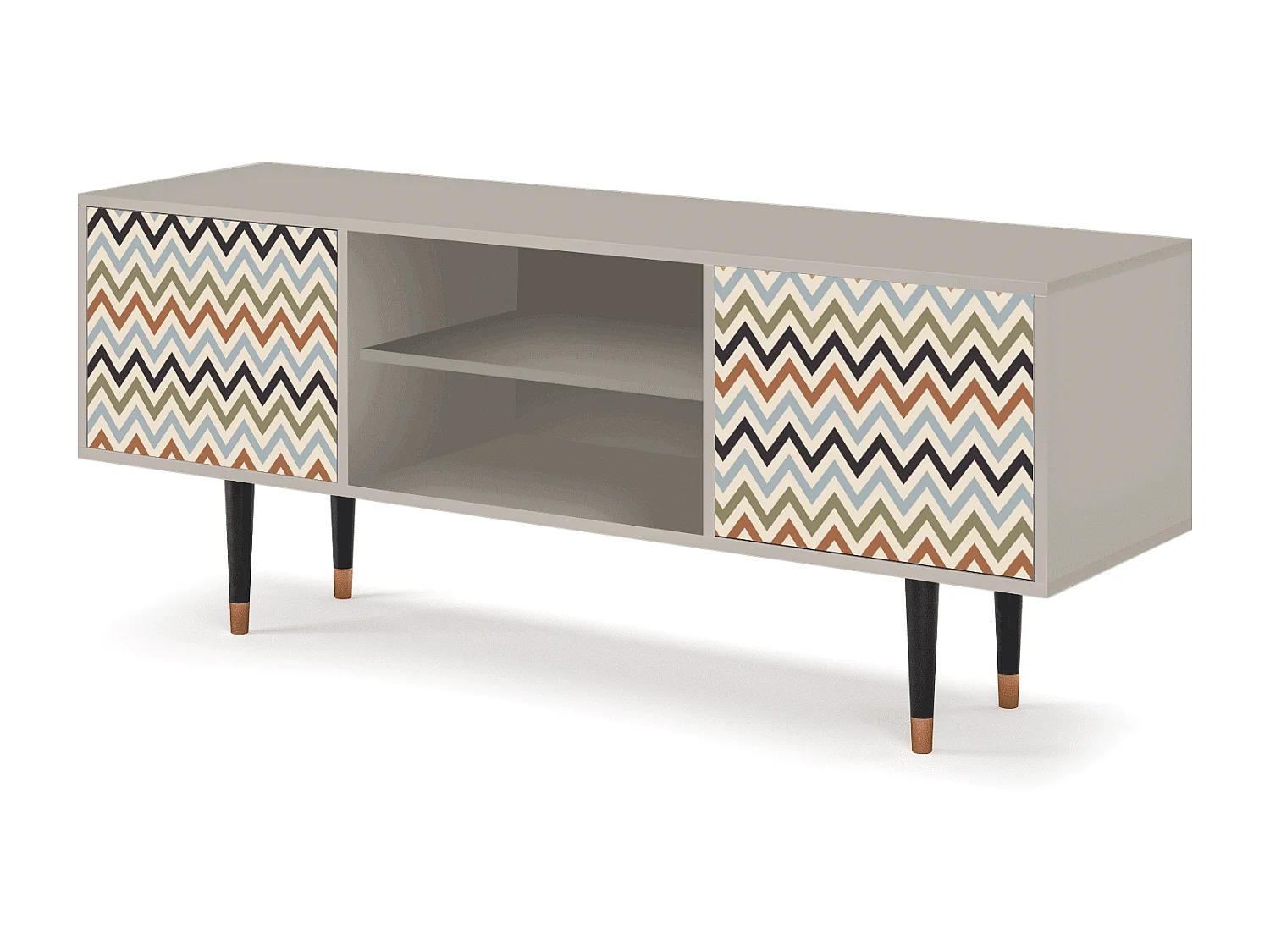 Meuble TV - 170х69х48 cm - T2 - Bright Ripple, Sable