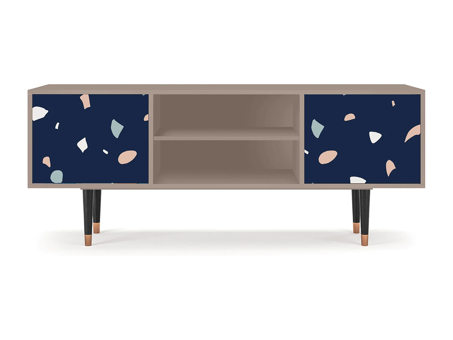 Meuble TV - 170х69х48 cm - T2 - Space Satellites, Latte