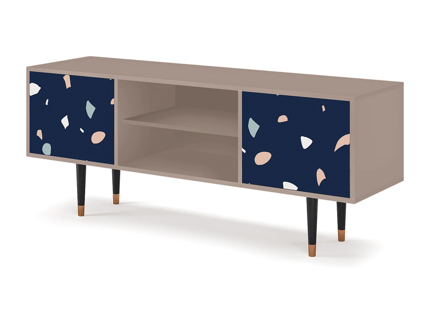 Meuble TV - 170х69х48 cm - T2 - Space Satellites, Latte