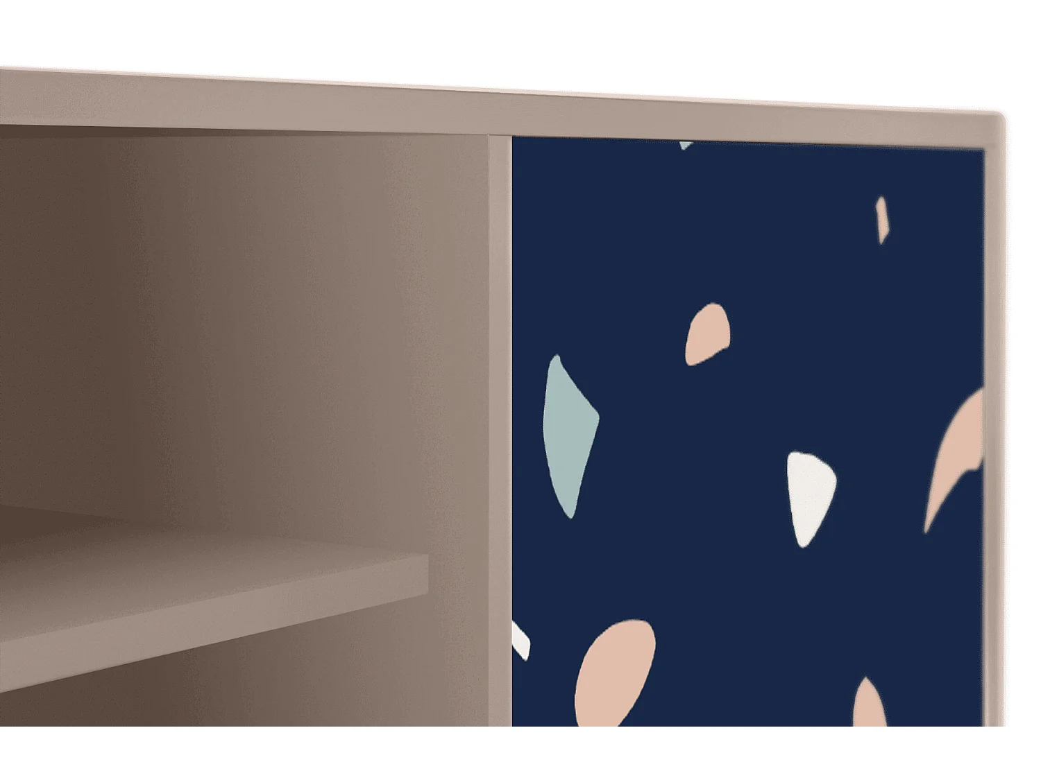 Meuble TV - 170х69х48 cm - T2 - Space Satellites, Latte