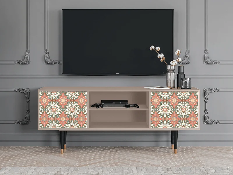 TV-Möbel - 170х69х48 cm - T2 - Peach Grove, Latte