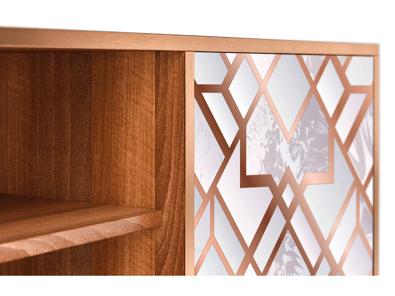 TV-meubel - 170х69х48 cm - T2 - Pastel Fairytale, Walnoot