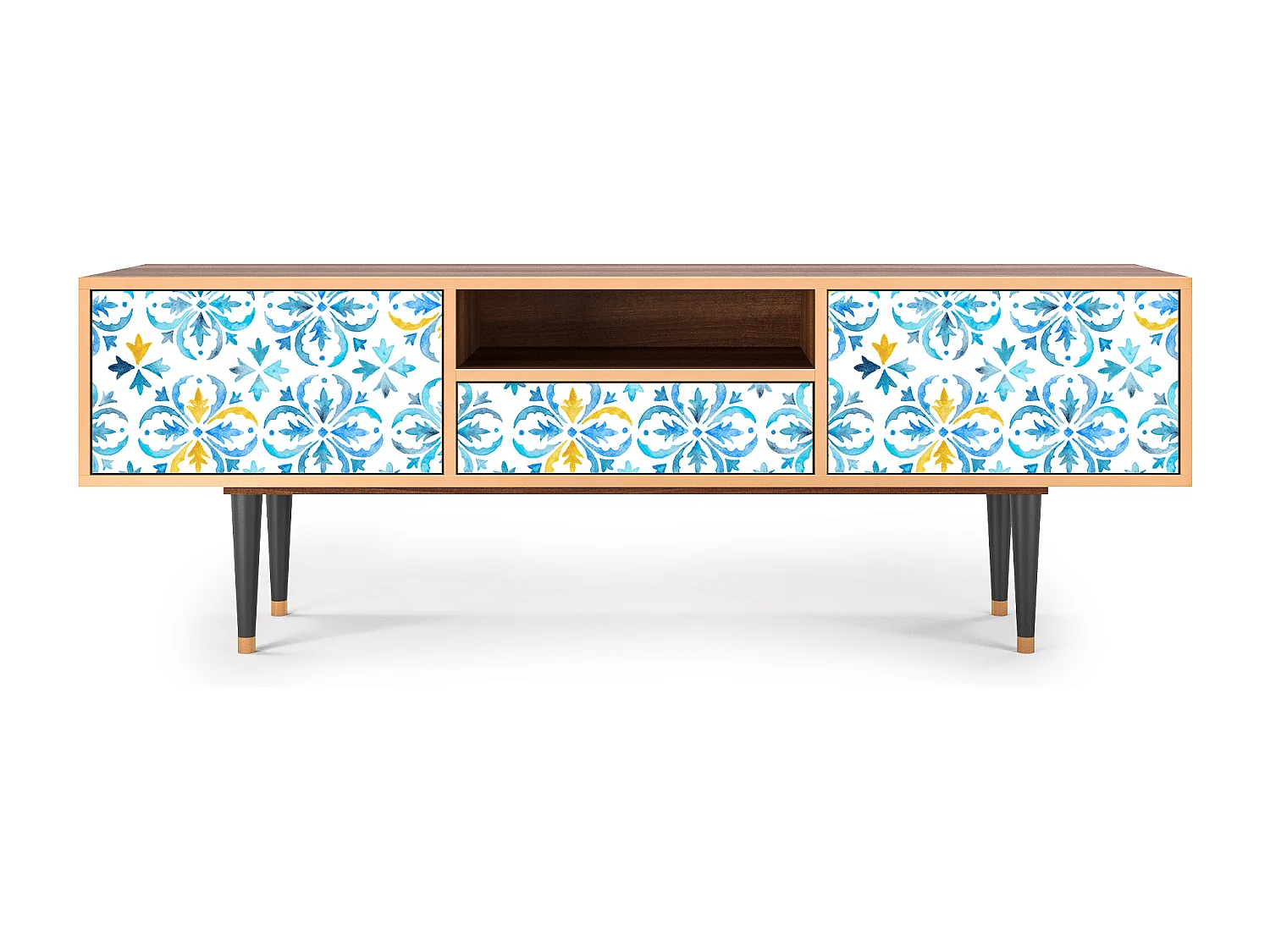 TV-meubel - 170х59х41 cm - T6 - Lisbon Flover, Walnoot