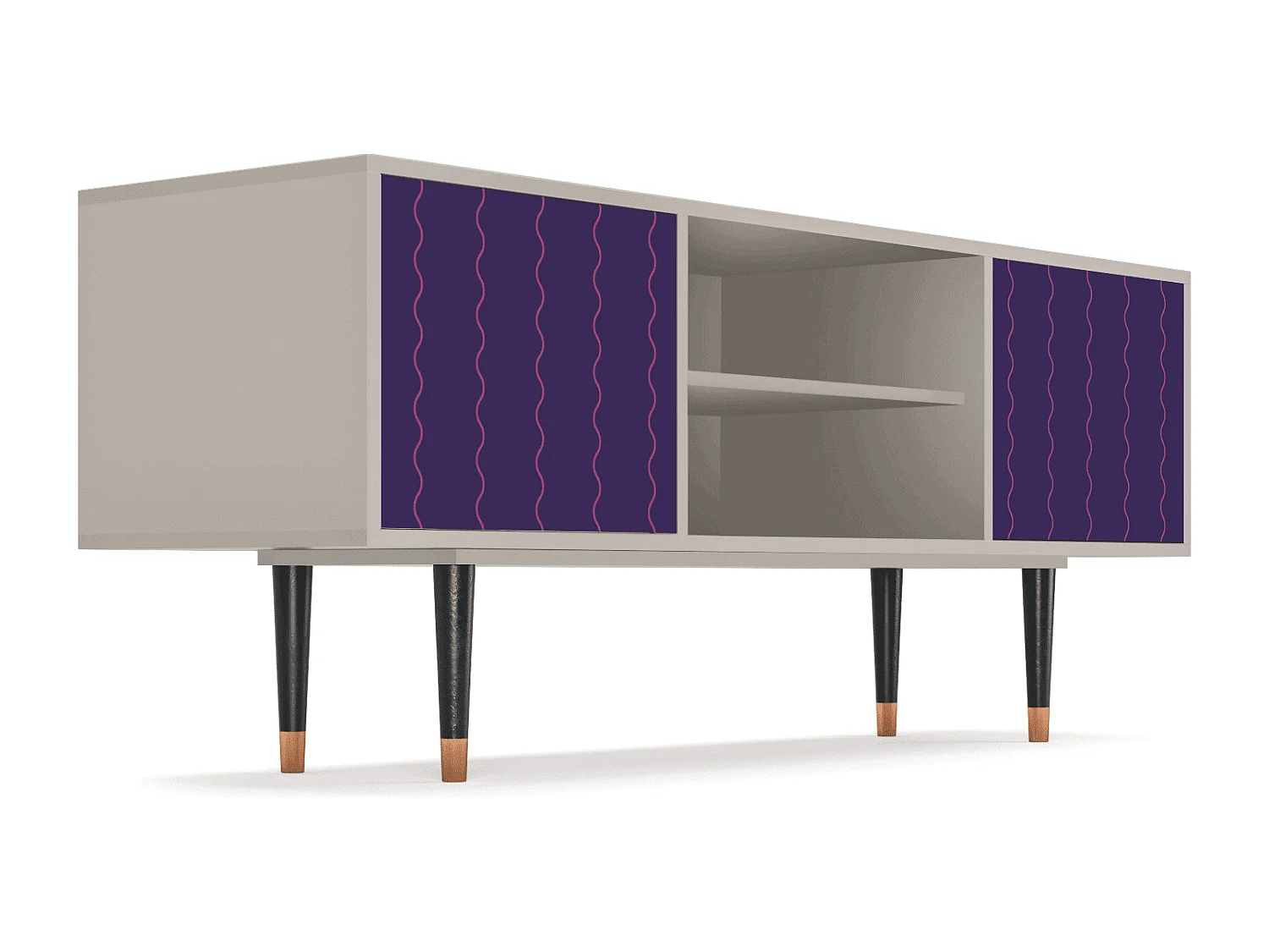Meuble TV - 170х69х48 cm - T2 - Grape Maccaroni, Sable