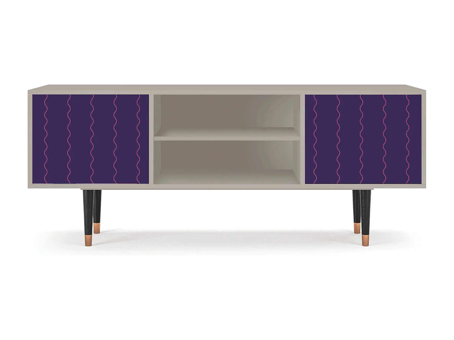 Mobile TV - 170х69х48 cm - T2 - Grape Maccaroni, Sabbia