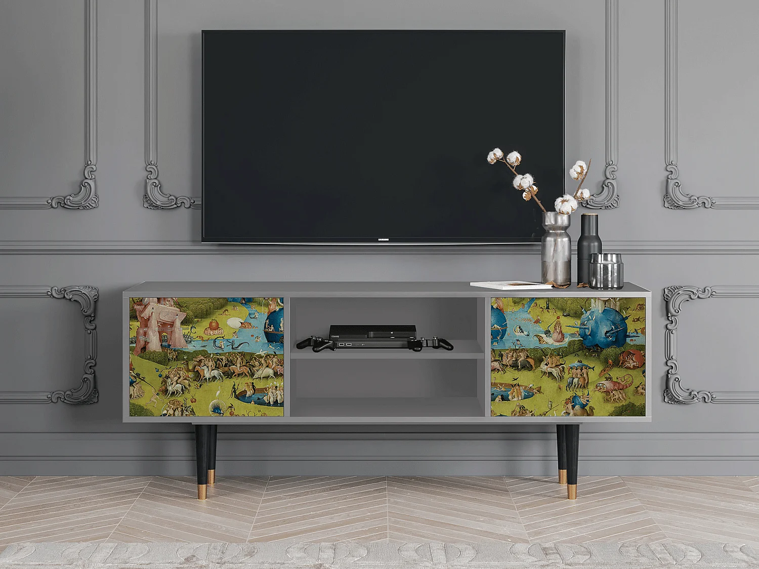TV-Möbel - 170х69х48 cm - T2 - The Garden 2 by Bosch, Grau