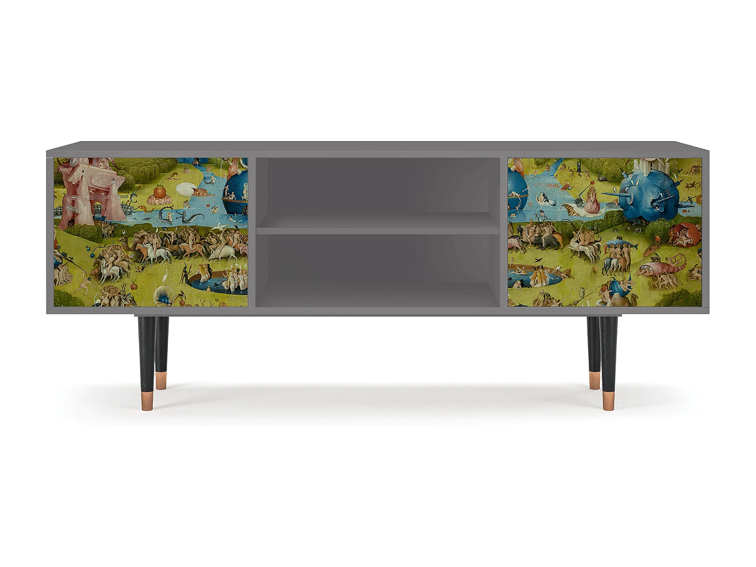 Meuble TV - 170х69х48 cm - T2 - The Garden 2 by Bosch, Gris