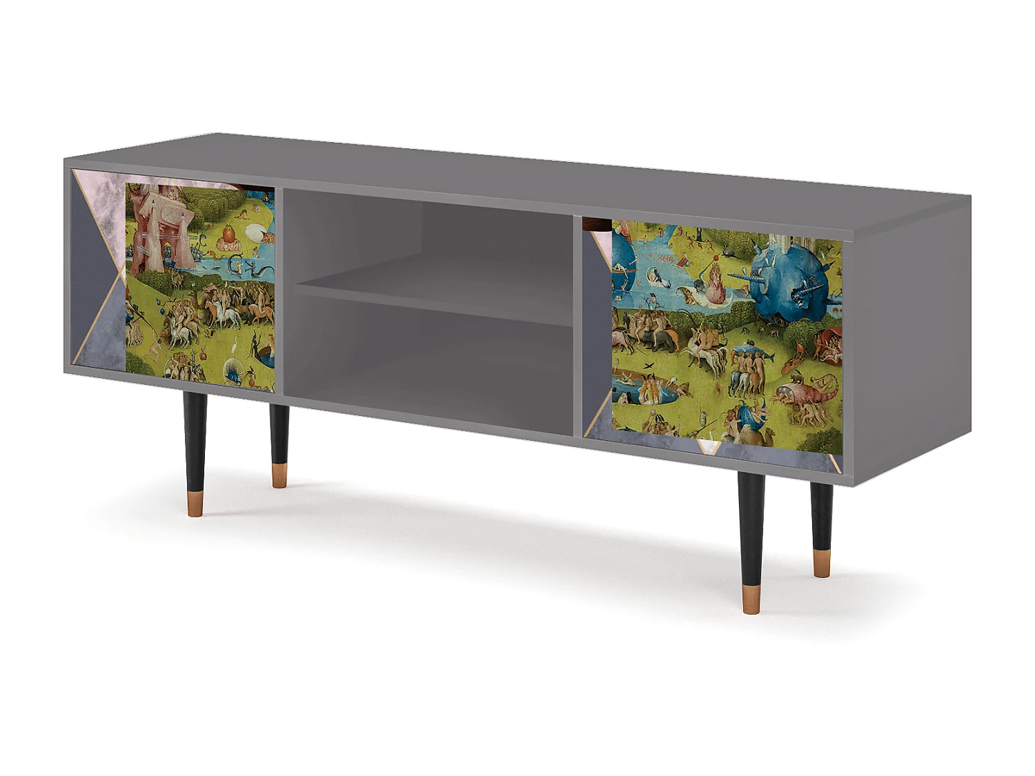 Meuble TV - 170х69х48 cm - T2 - The Garden 2 by Bosch, Gris