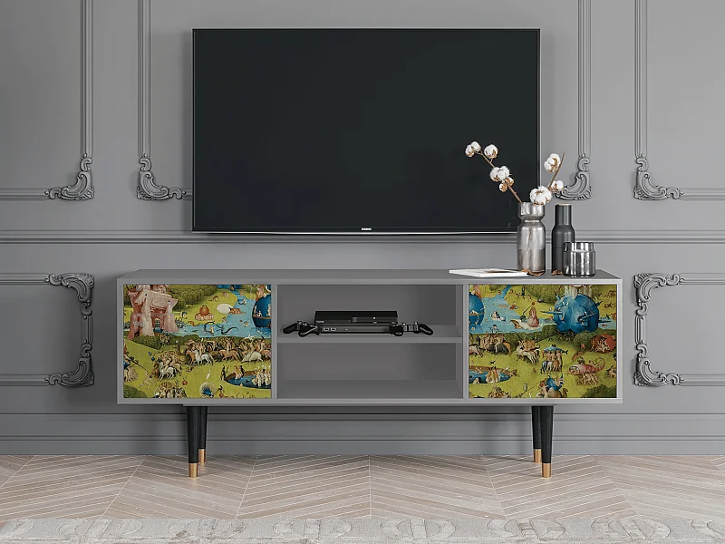 Meuble TV - 170х69х48 cm - T2 - The Garden 2 by Bosch, Gris