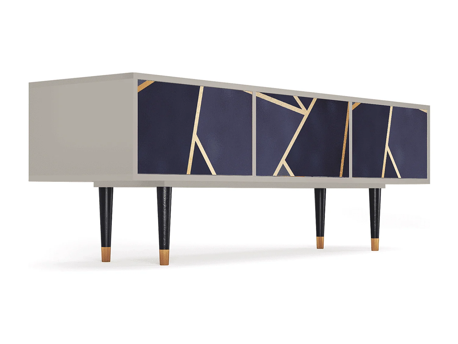 Mueble de TV - 170х59х48 cm - T4 - The Amethyst, Areia