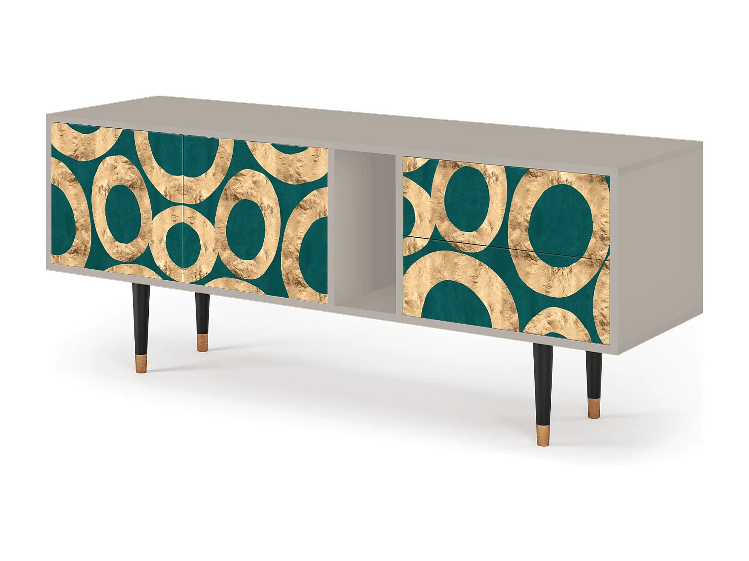 TV-Möbel - 170х69х48 cm - T1 - Zircon Sphere, Sand