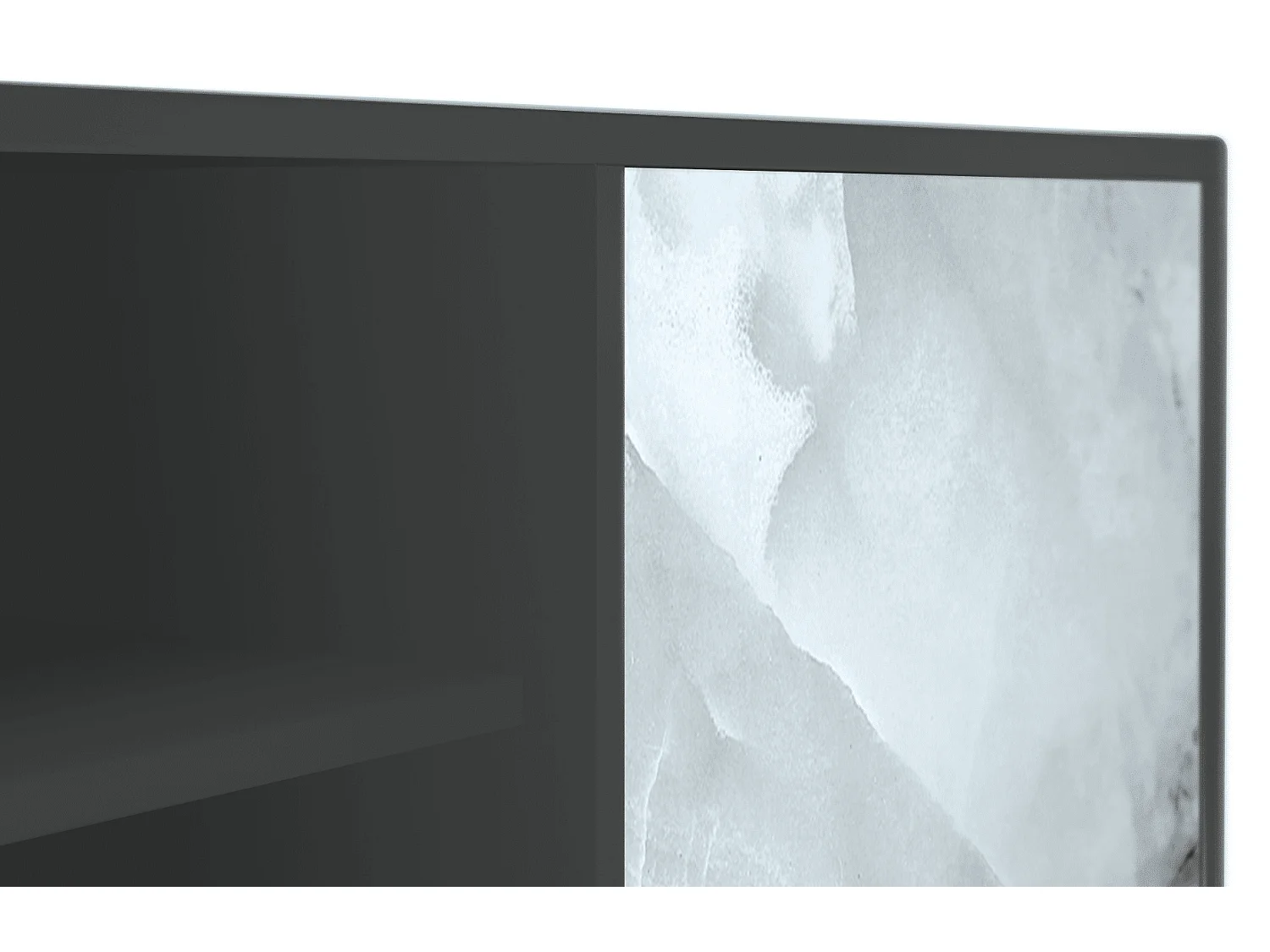 Mueble de TV - 170х69х48 cm - T2 - The Onyx, Antracita