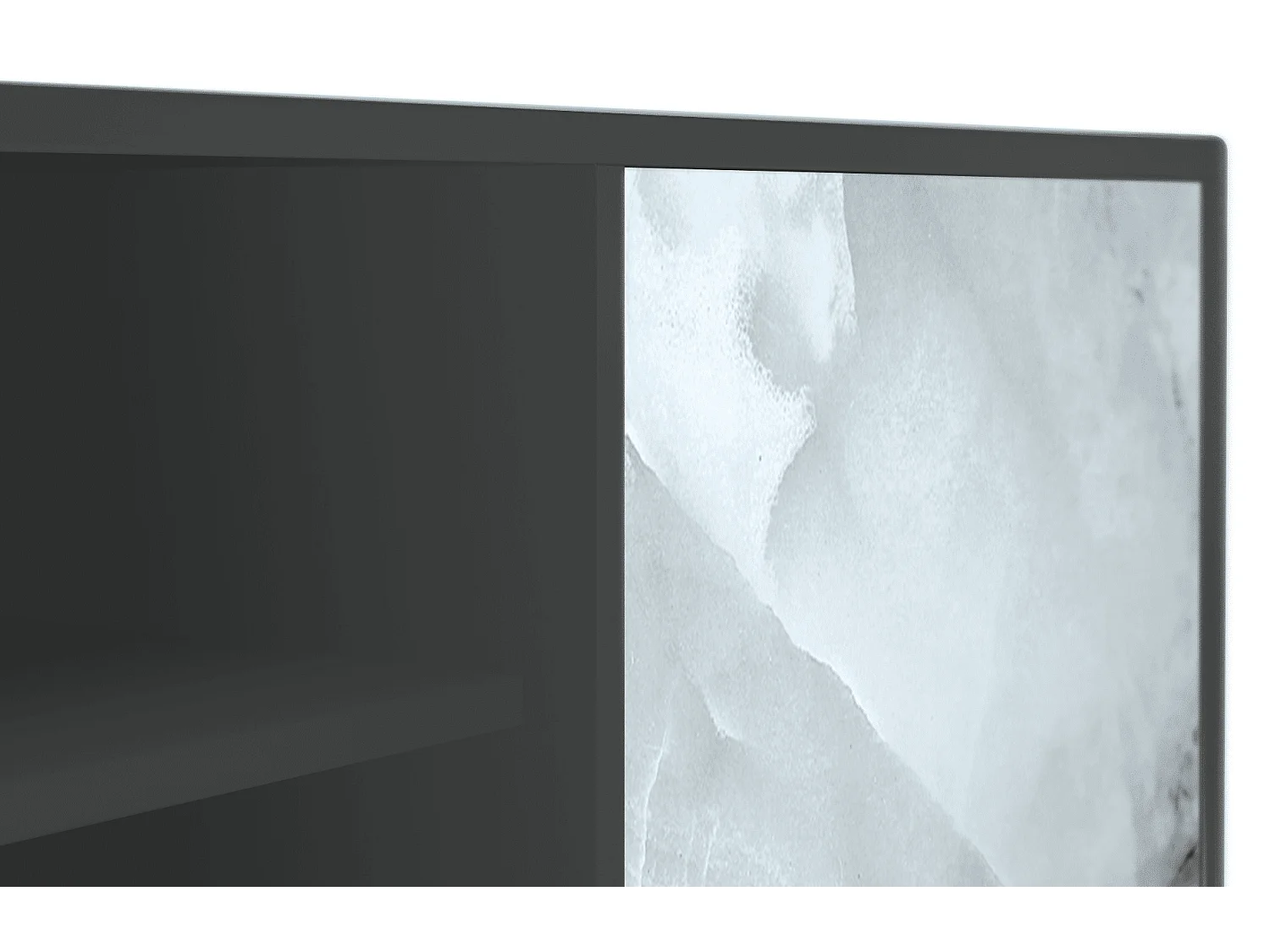 Mobile TV - 170х69х48 cm - T2 - The Onyx, Antracite