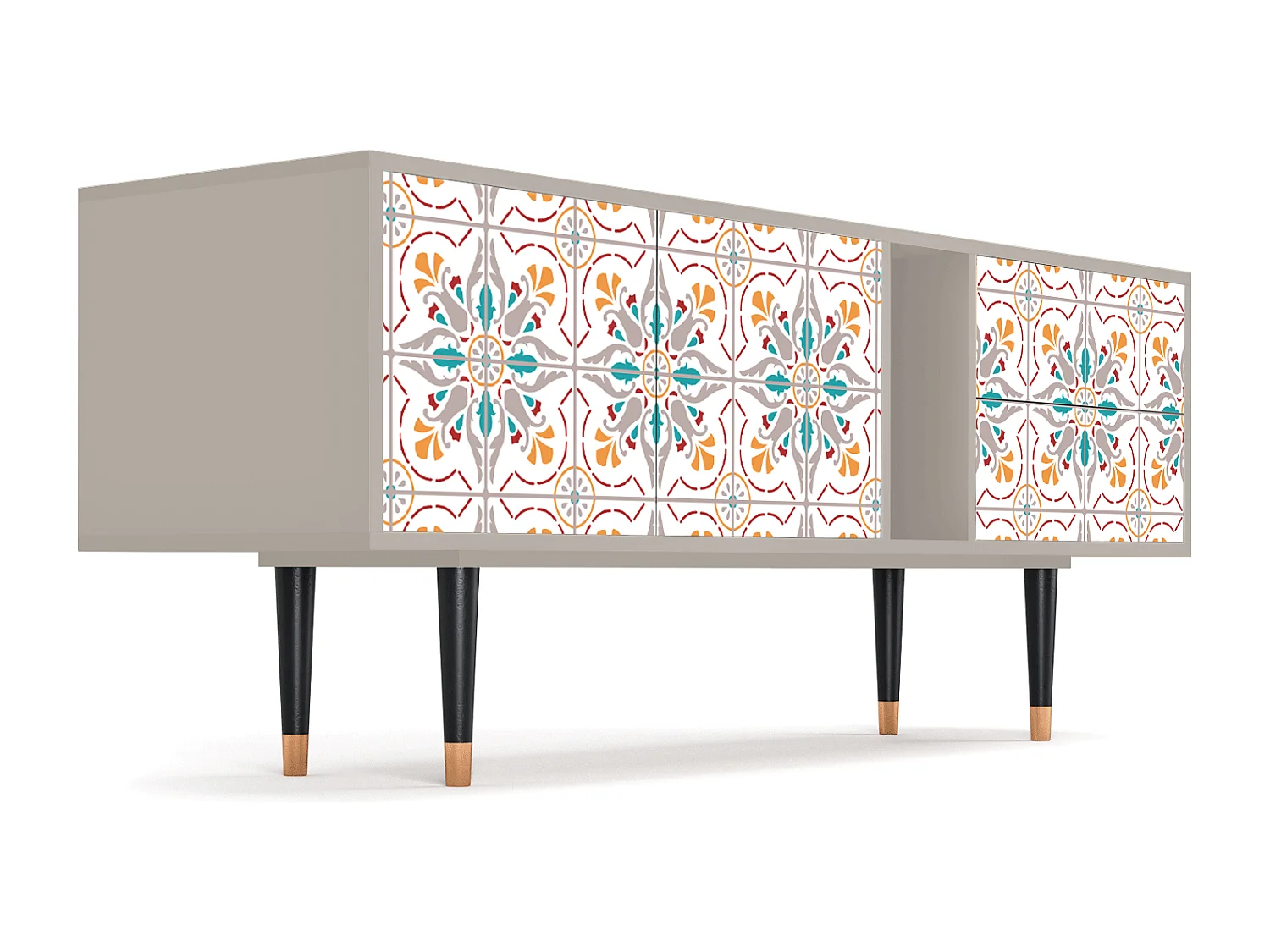 TV-Möbel - 170х69х48 cm - T1 - Spring Ceramics, Sand