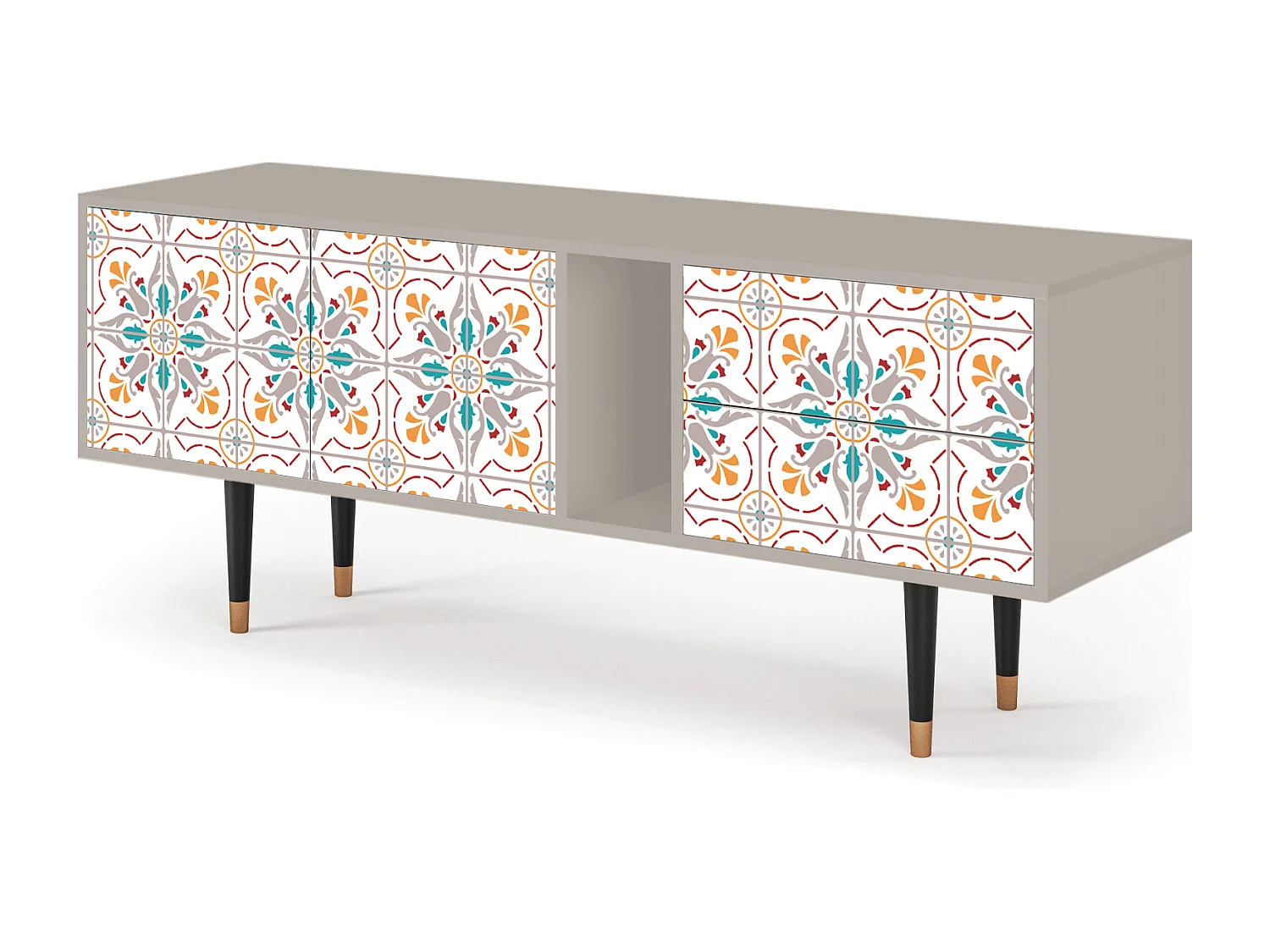 Mobile TV - 170х69х48 cm - T1 - Spring Ceramics, Sabbia