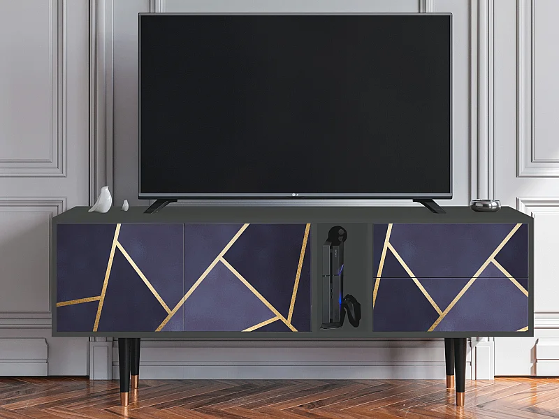 TV-Möbel - 170х69х48 cm - T1 - The Amethyst, Anthrazit