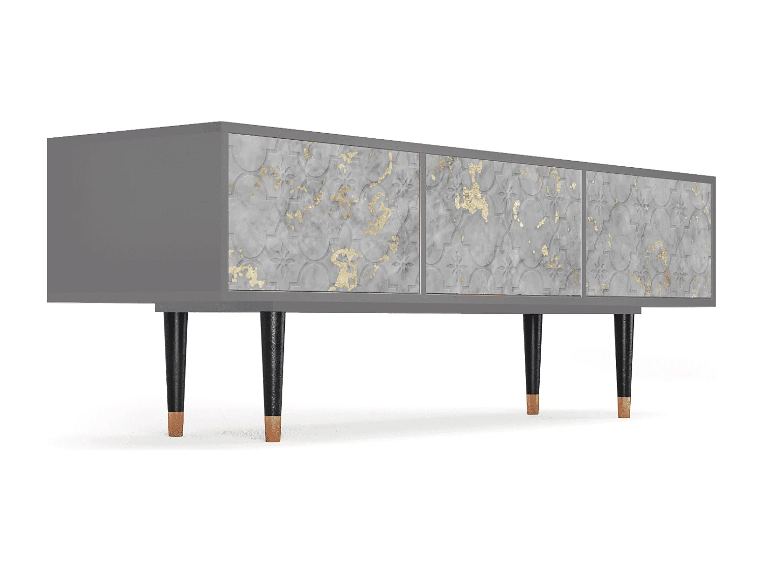 Meuble TV - 170х59х48 cm - T4 - Mariana Trench, Gris