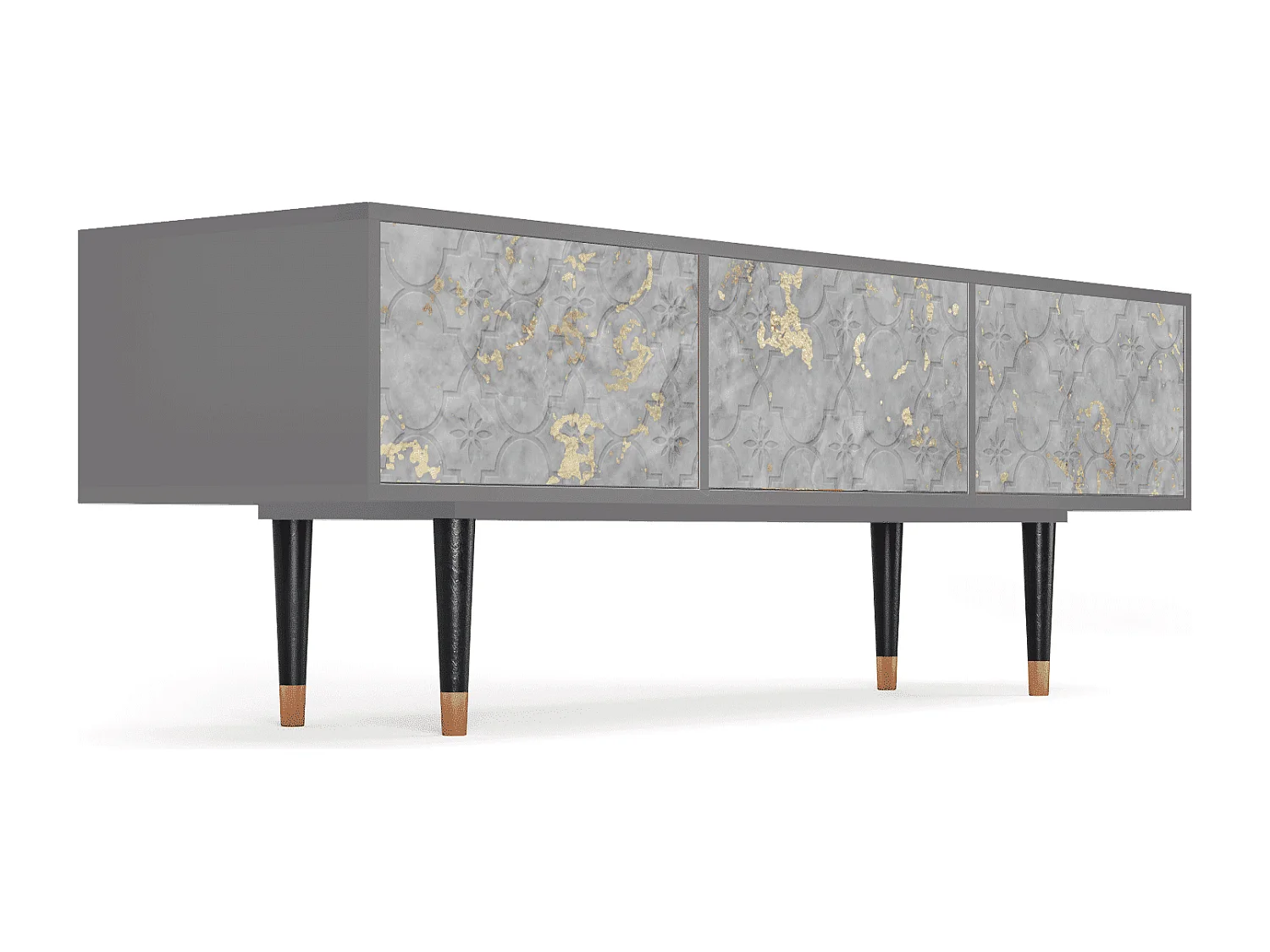 Meuble TV - 170х59х48 cm - T4 - Mariana Trench, Gris