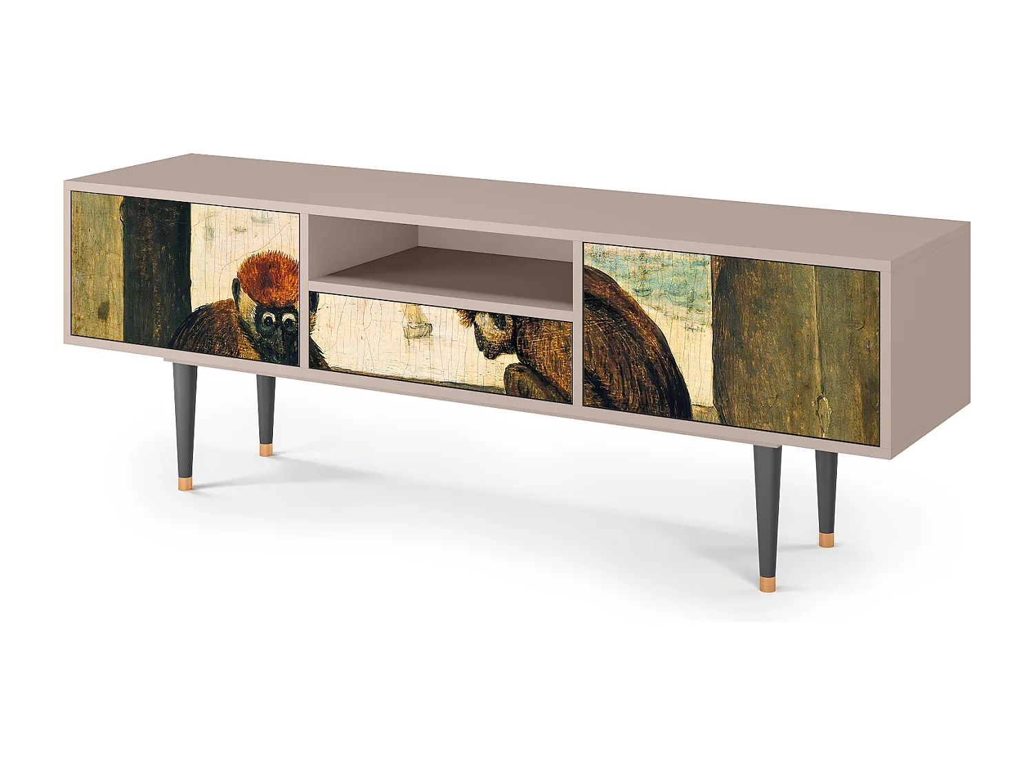 Meuble TV - 170х59х41 cm - T6 - Two Monkeys, Sable