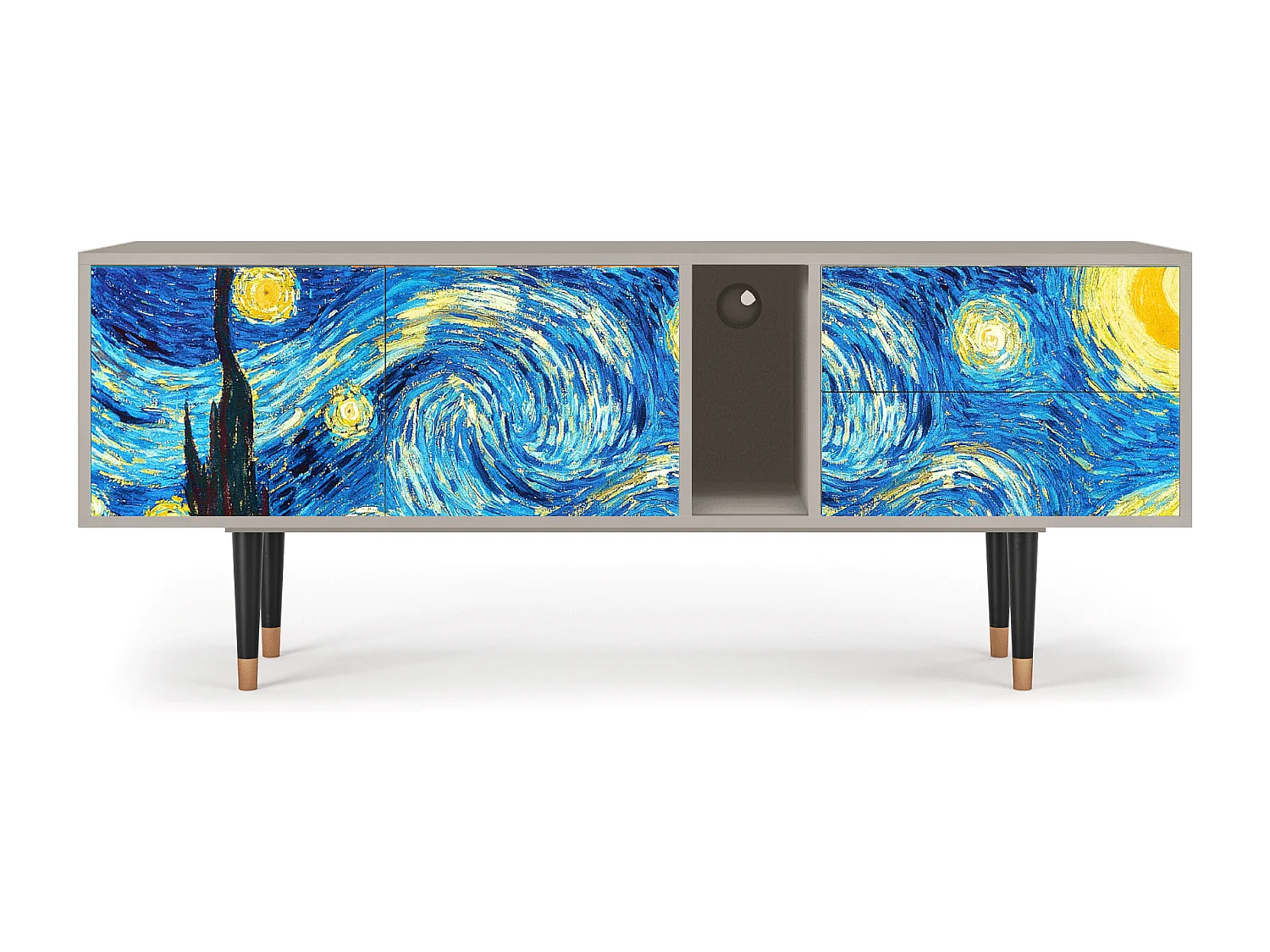 Mueble de TV - 170х69х48 cm - T1 - The Starry Night  , Areia