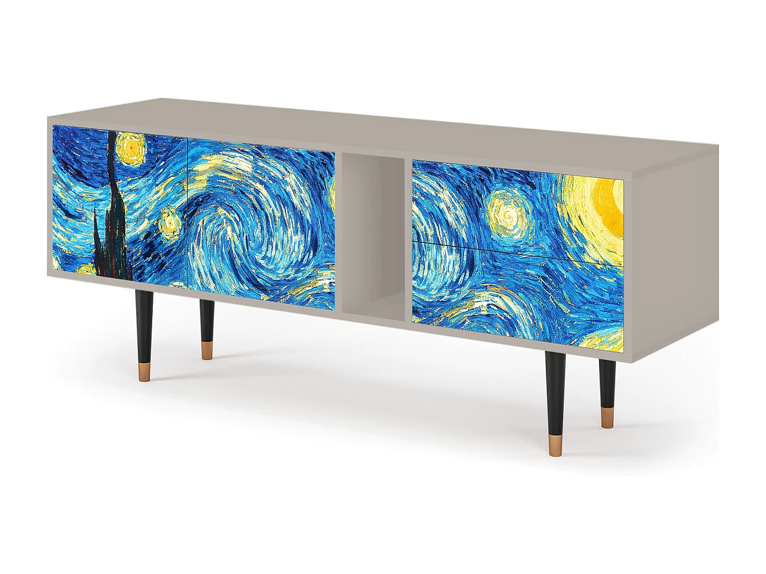 Mueble de TV - 170х69х48 cm - T1 - The Starry Night  , Areia
