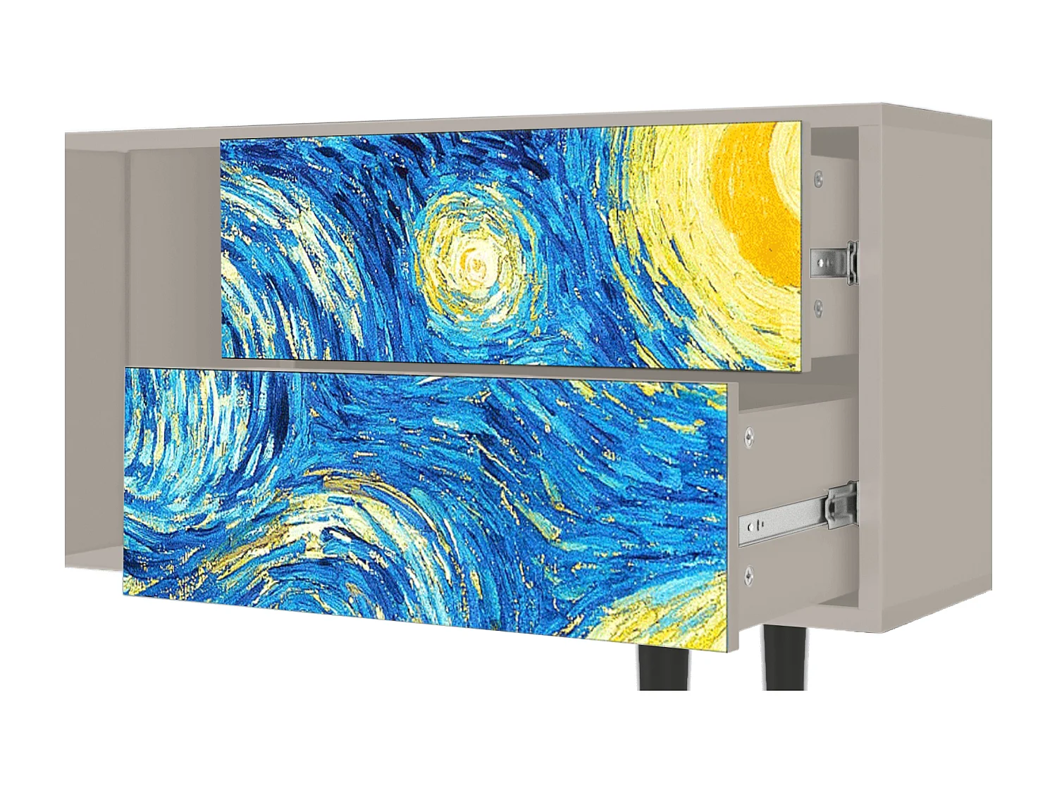 Mueble de TV - 170х69х48 cm - T1 - The Starry Night  , Areia