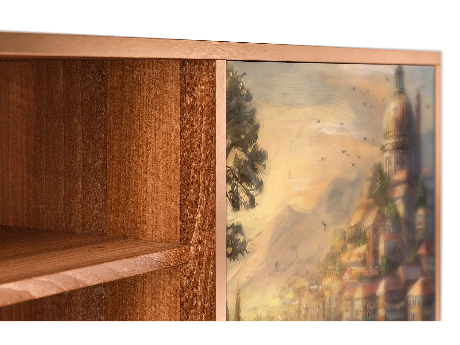 TV-meubel - 170х69х48 cm - T2 - Venice, Walnoot