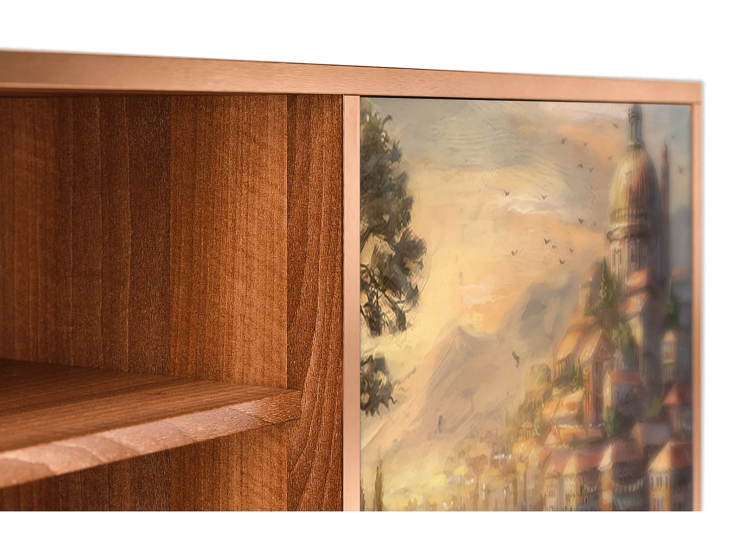 Mobile TV - 170х69х48 cm - T2 - Venice, Noce