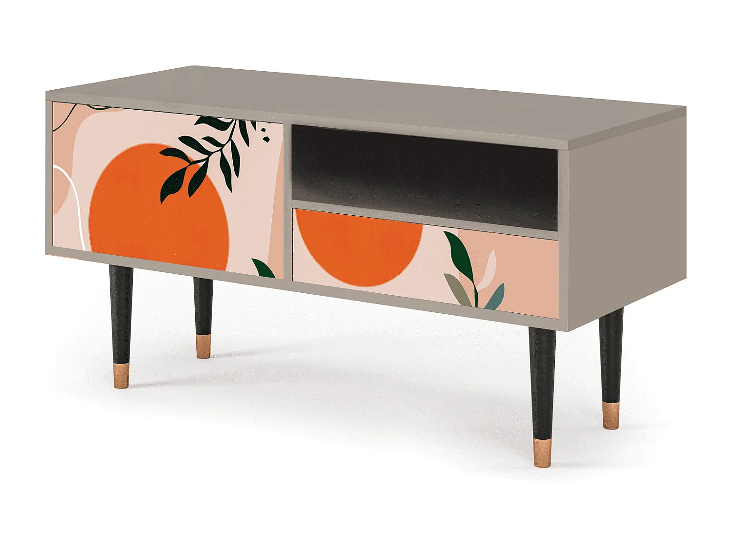 Meuble TV - 115х59х48 cm - T3 - Artwork, Sable