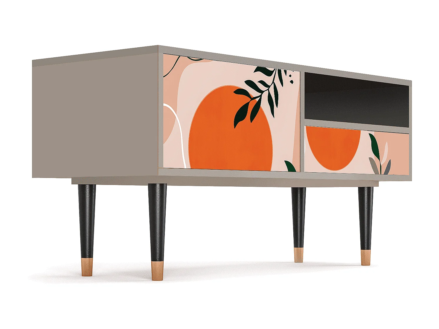 Meuble TV - 115х59х48 cm - T3 - Artwork, Sable