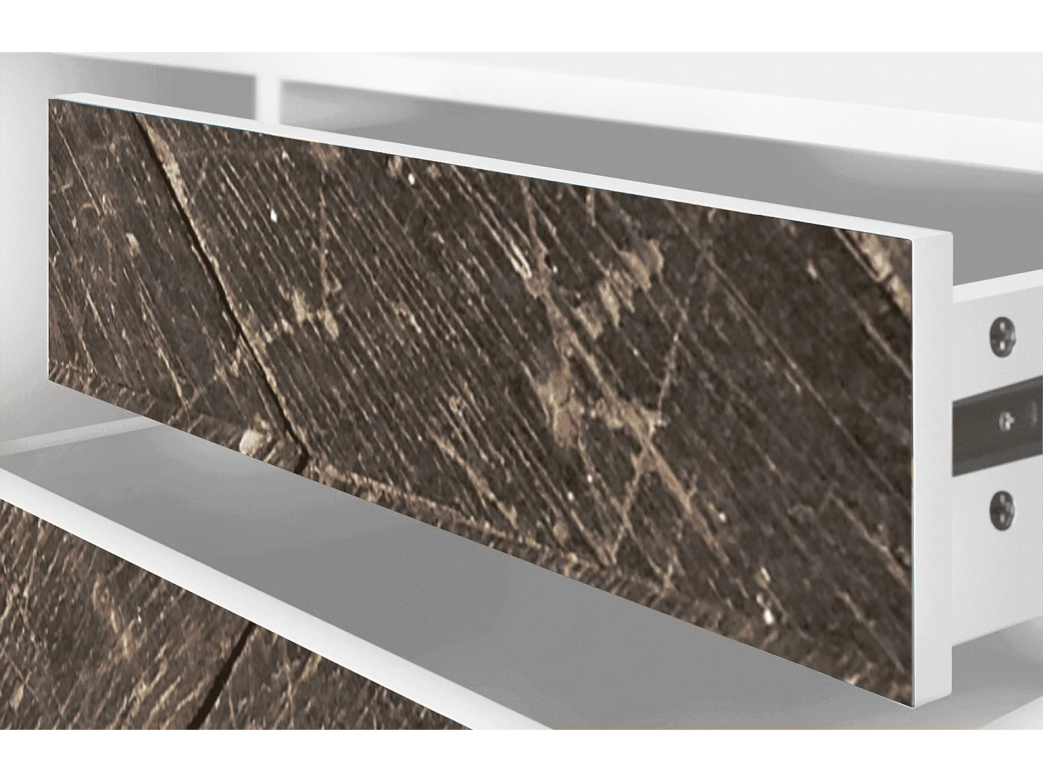 Szafka RTV - 170х59х48 cm - T4 - Wise Tree, Biały