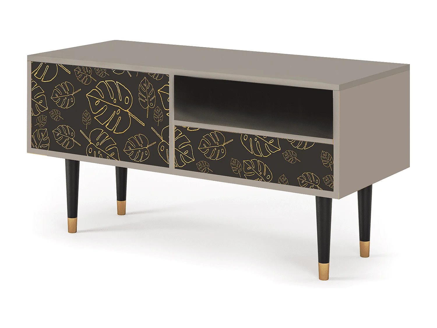 Meuble TV - 115х59х48 cm - T3 - Fall Of The Leaves, Sable