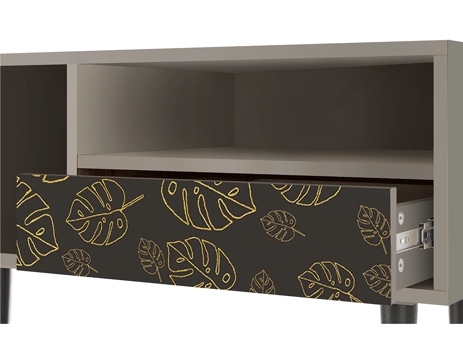 Meuble TV - 115х59х48 cm - T3 - Fall Of The Leaves, Sable