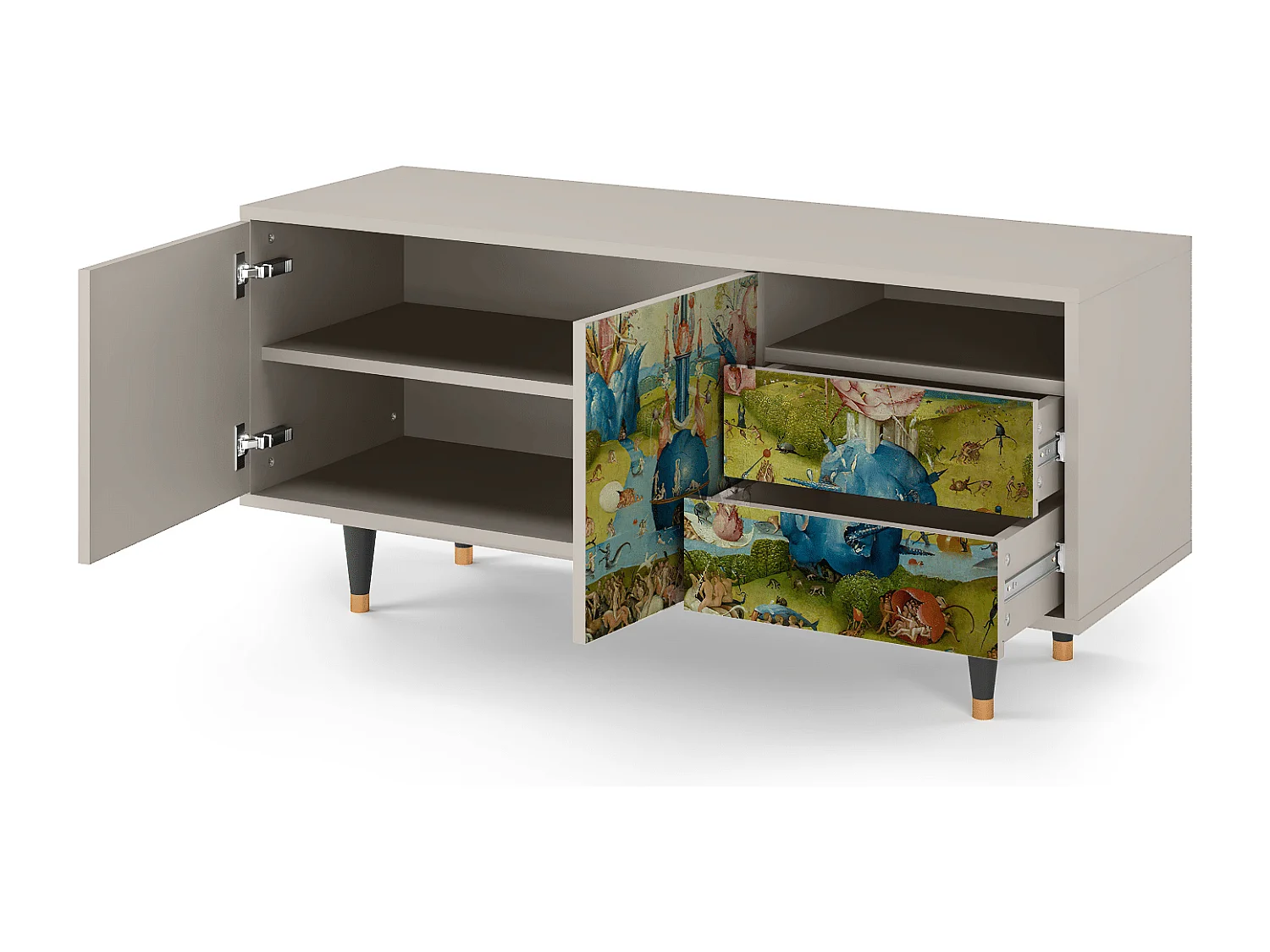 TV-Möbel - 125х56х41 cm - T7 - The Garden 2 by Bosch, Sand