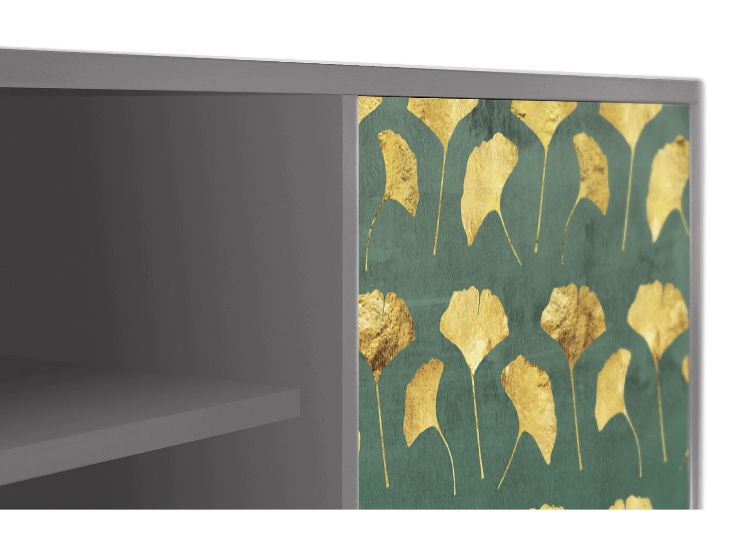 TV-Möbel - 170х69х48 cm - T2 - Gingko leaves, Grau