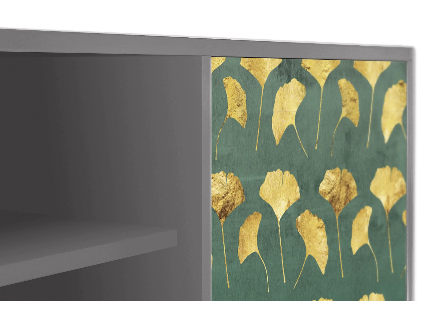 TV-meubel - 170х69х48 cm - T2 - Gingko leaves, Grijs