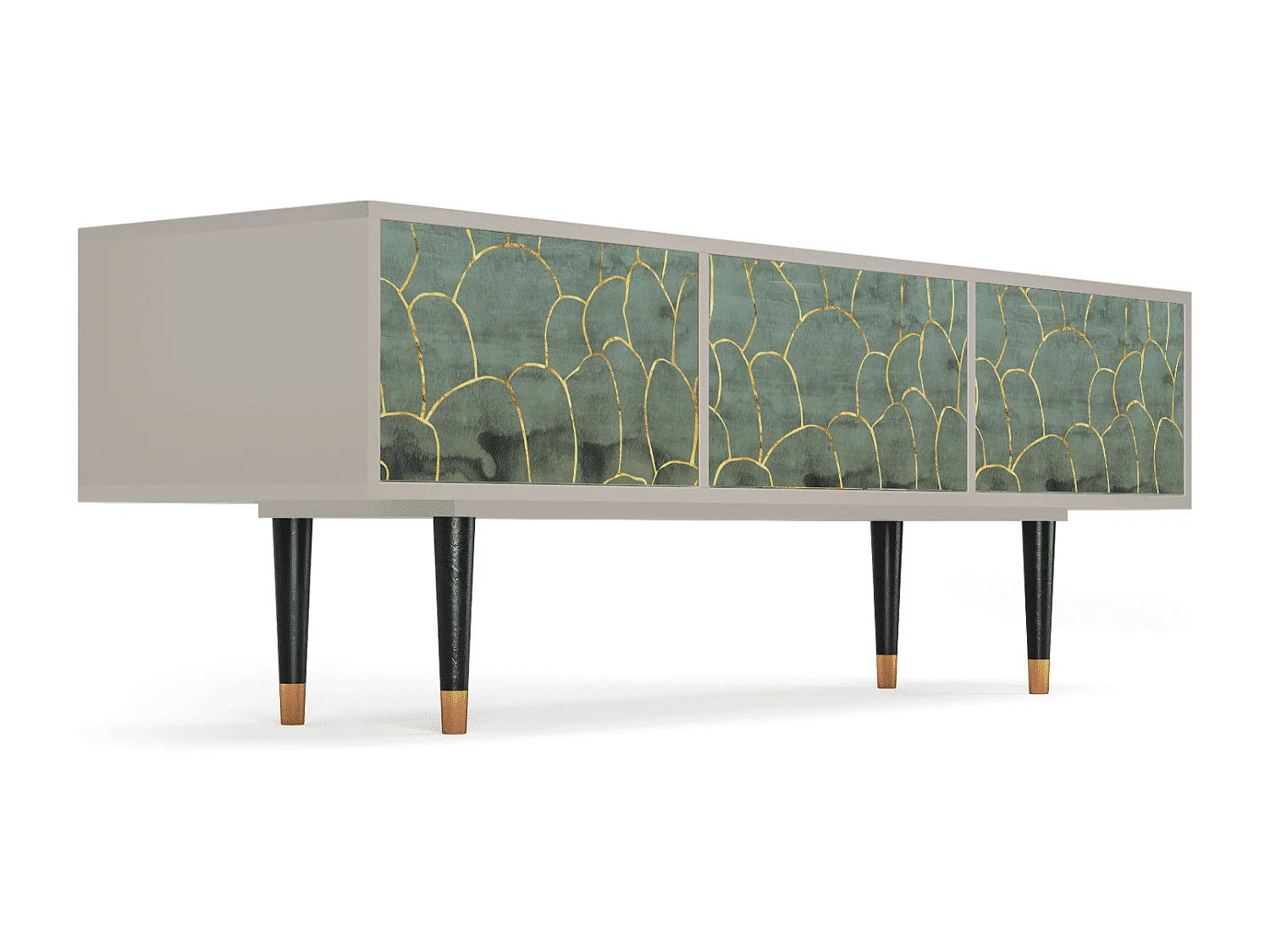 TV-Möbel - 170х59х48 cm - T4 - Magnificent Water Lily, Sand