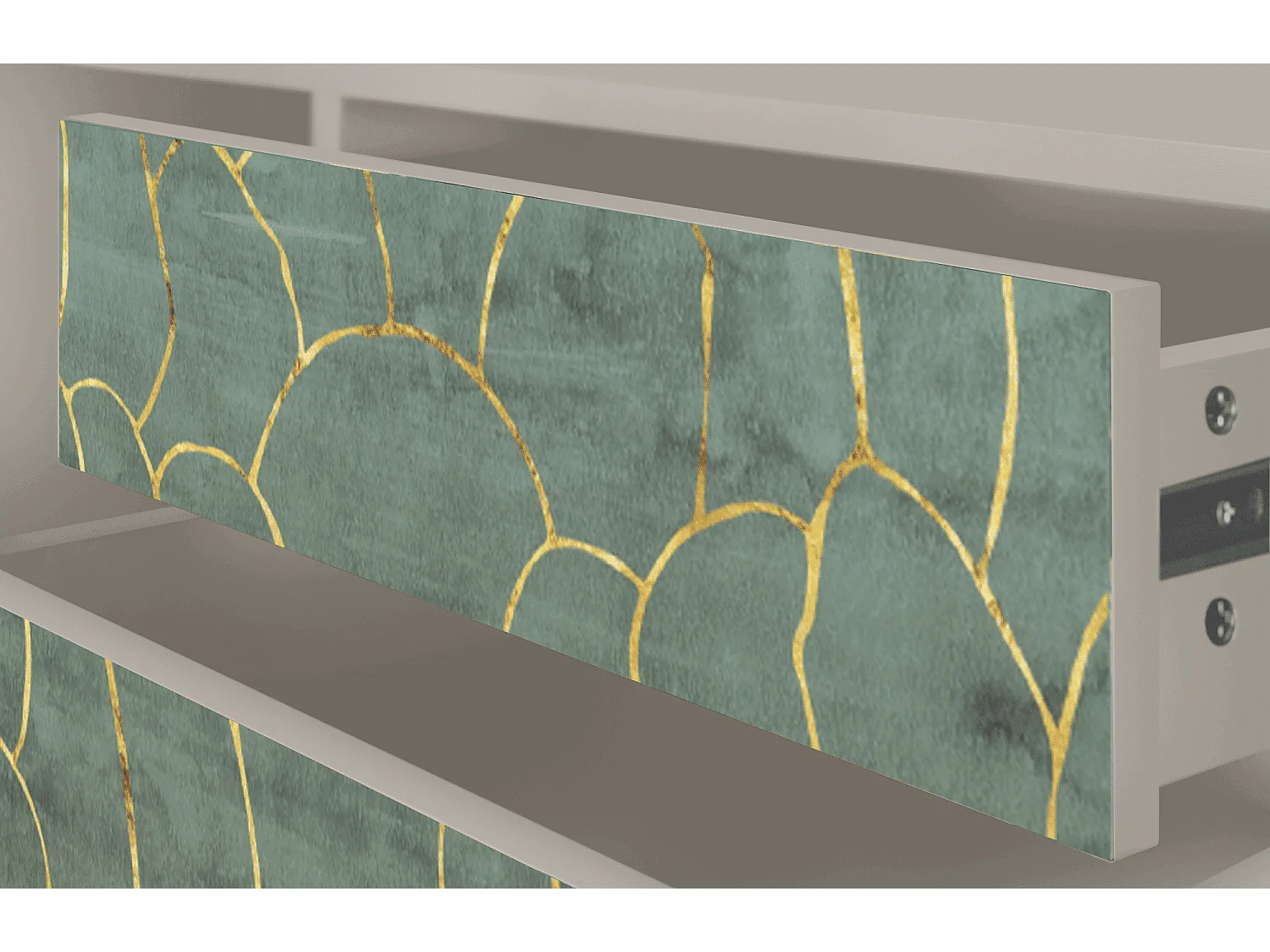 TV-Möbel - 170х59х48 cm - T4 - Magnificent Water Lily, Sand