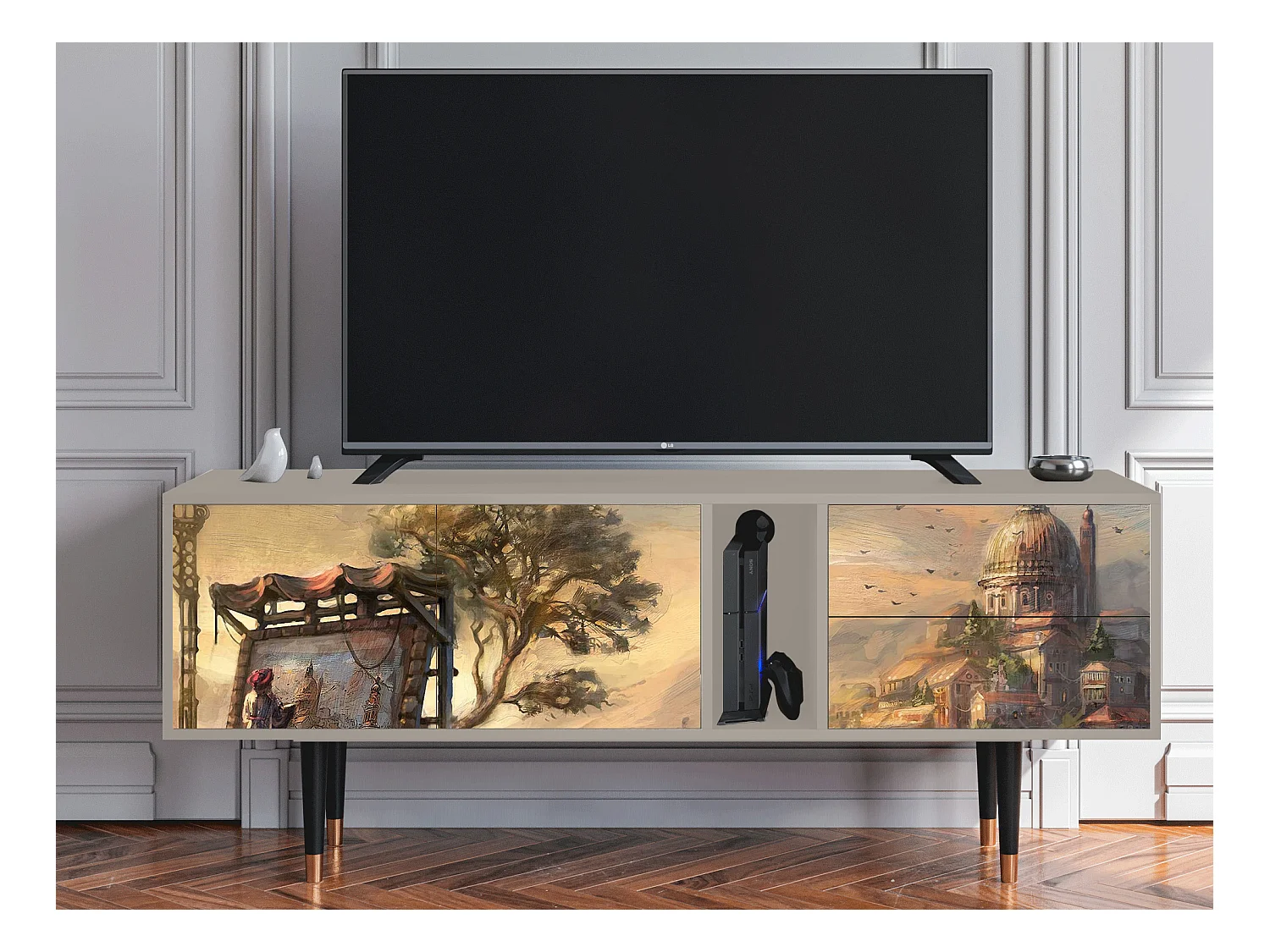 TV-Möbel - 170х69х48 cm - T1 - Venice, Sand