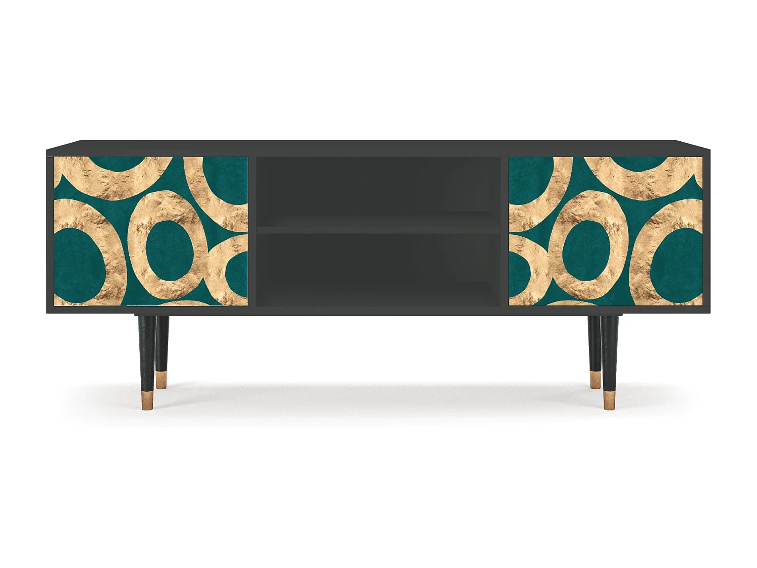 Meuble TV - 170х69х48 cm - T2 - Zircon Sphere, Anthracite