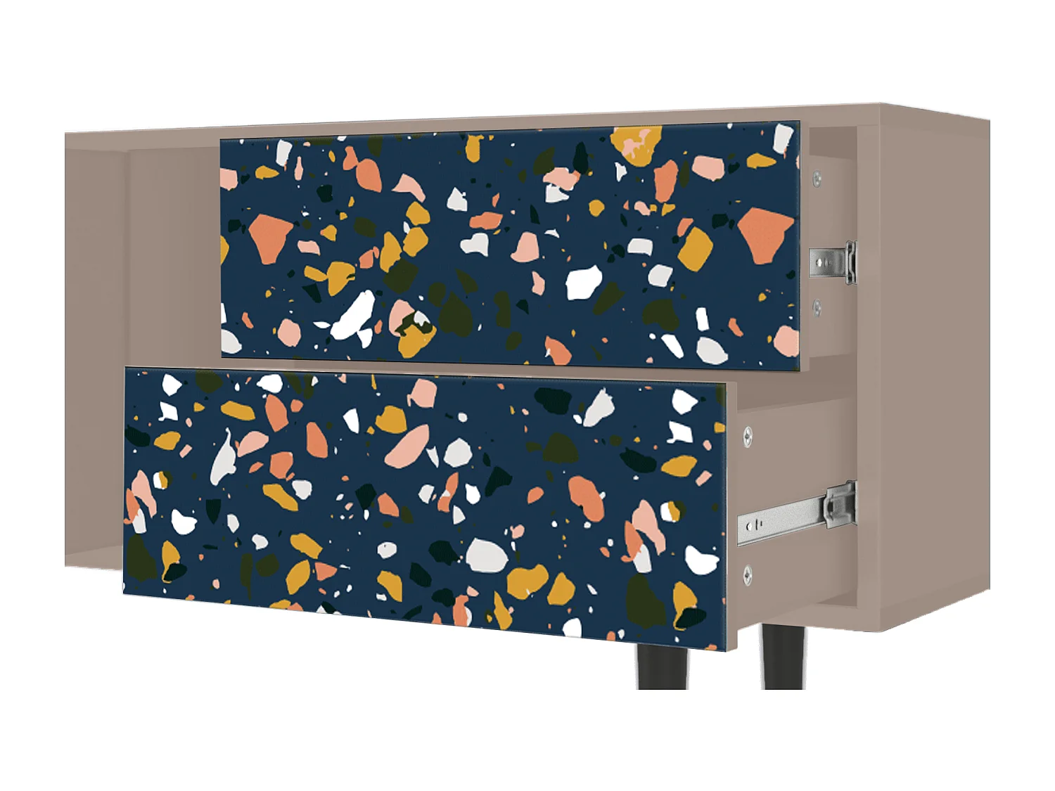 Meuble TV - 170х69х48 cm - T1 - Night Sky Langhterns, Latte